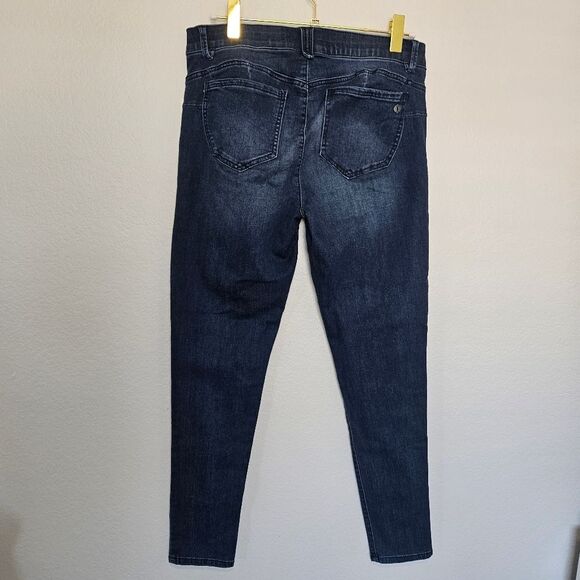 NWT Democracy | "Ab"solution Booty Lift Jegging Dark Indigo Jeans, Womens 14 - Picture 5 of 5